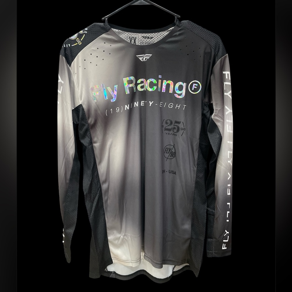 Fly Racing Youth XL Black and Gray Long Sleeve Tee